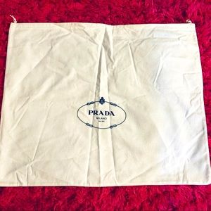 NEW PRADA XL DUST BAG 23” x 19”